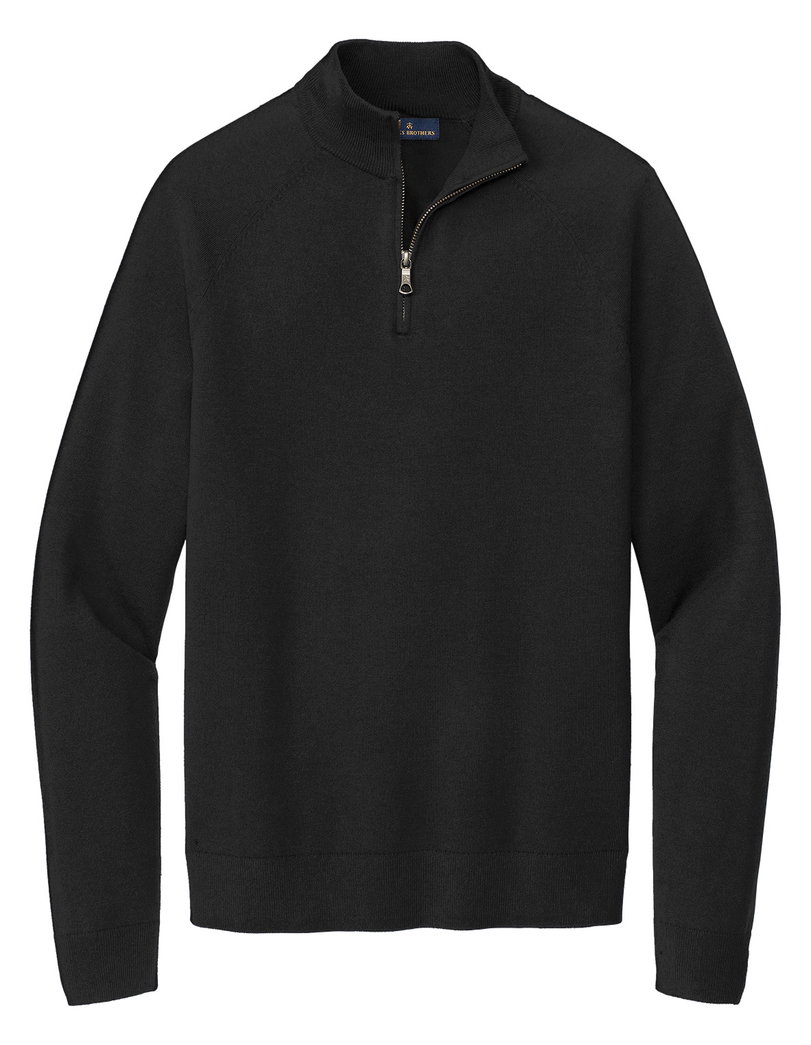 Brooks Brothers Cotton Stretch 1/4 Zip Sweater